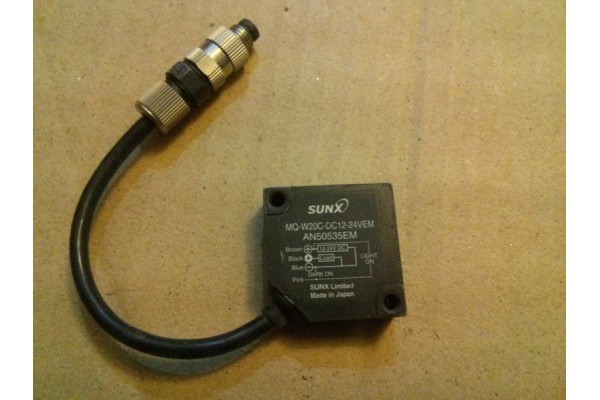 Photoelectric Sensor, MQ-W20C-DC12-24VEM, SUNX Japan